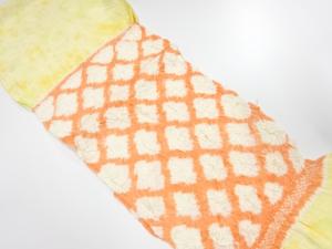 正絹　絞り　帯揚げ